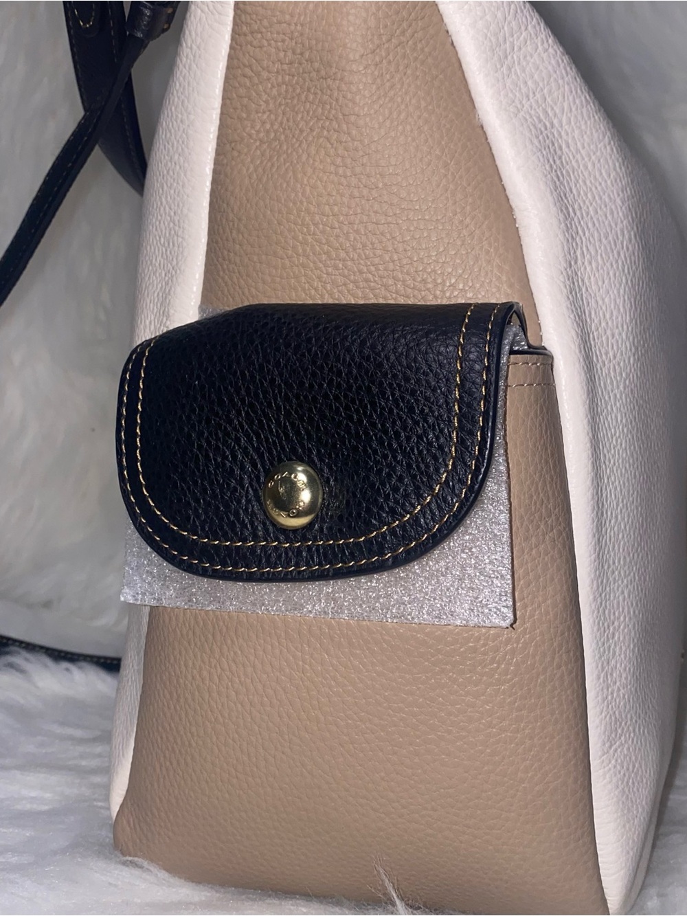 Coach leather purse Pennie Shoulder Bag In Colorblock New - Picture 5 of 14
